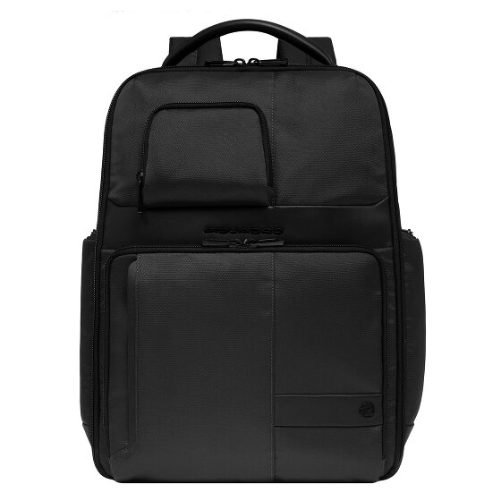Piquadro W129 Sac à dos de voyage 46 cm avec compartiment pour ordinateur portable et soufflet d'extension