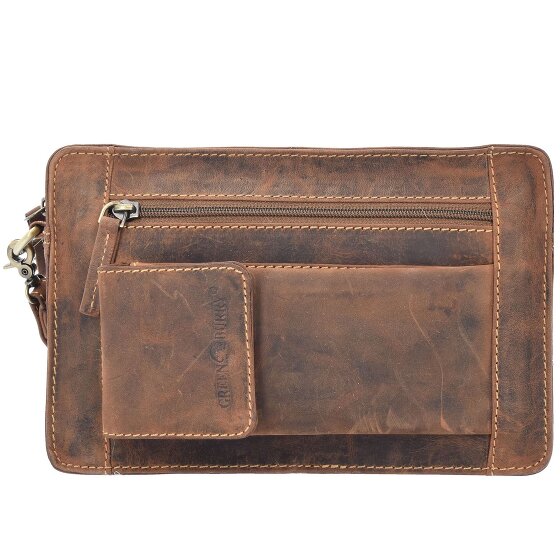 Greenburry Sac en cuir Vintage pour homme 22 cm