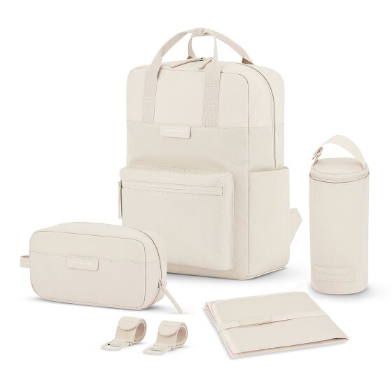 Kapten & Son Bergen Set sac à dos à langer 4 pièces compartiment ordinateur portable