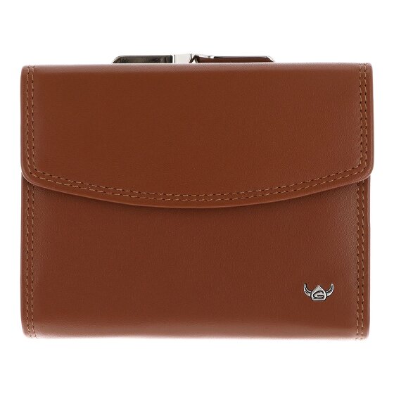 Golden Head Polo Porte-monnaie Protection RFID Cuir véritable 12 cm