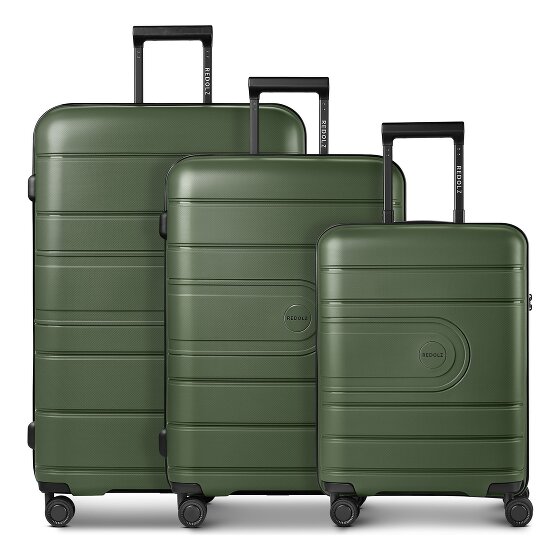 Redolz Essentials 11 4 roues Set de valises 3 pièces avec soufflet d'extension