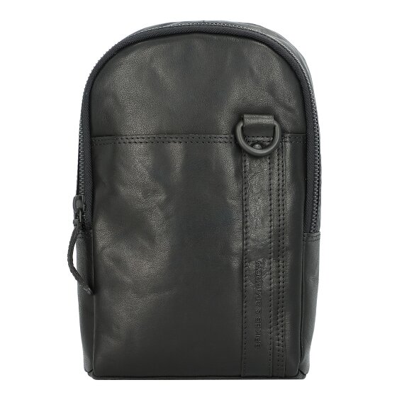 Spikes & Sparrow Sac à bandoulière Bronco en cuir 17,5 cm