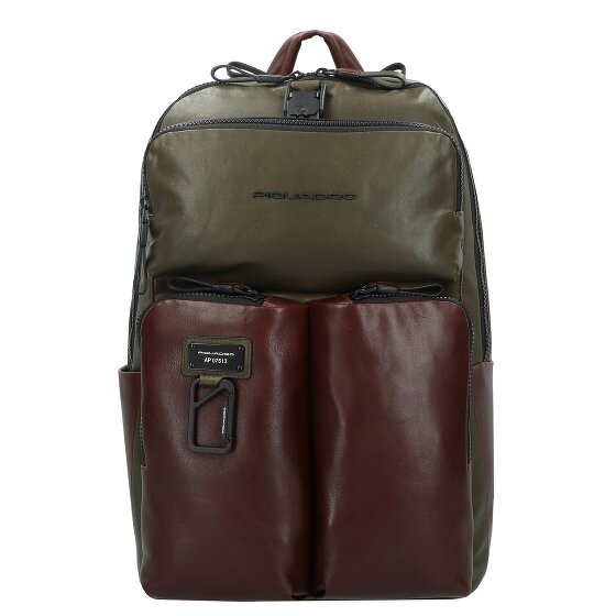 Piquadro Harper sac à dos en cuir 48 cm compartiment pour ordinateur portable