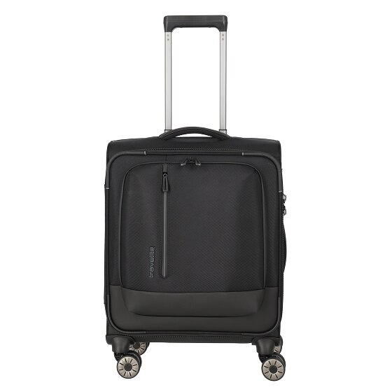 Travelite Crosslite 5.0 4 roulettes Trolley de cabine S 55 cm Compartiment pour ordinateur portable