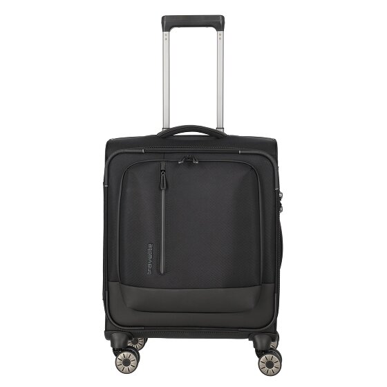 Travelite Crosslite 5.0 4 roulettes Trolley de cabine S 55 cm Compartiment pour ordinateur portable