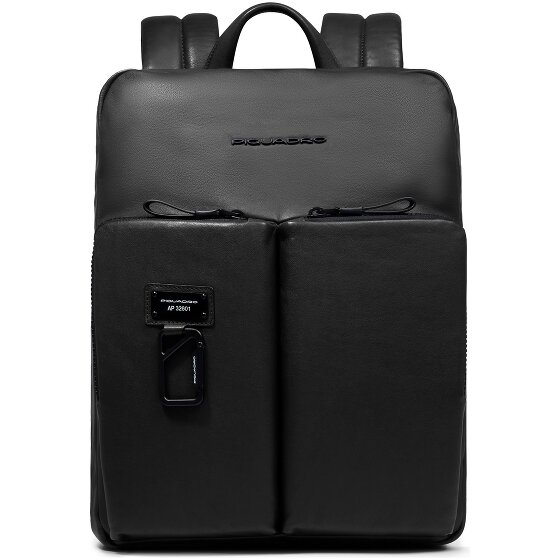Piquadro Harper Daypack Cuir 38 cm Compartiment pour ordinateur portable