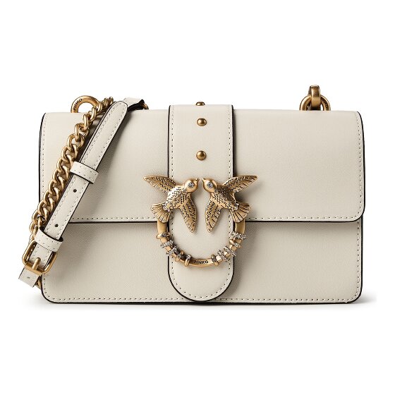 PINKO Love One Sac à bandoulière Cuir véritable 21 cm