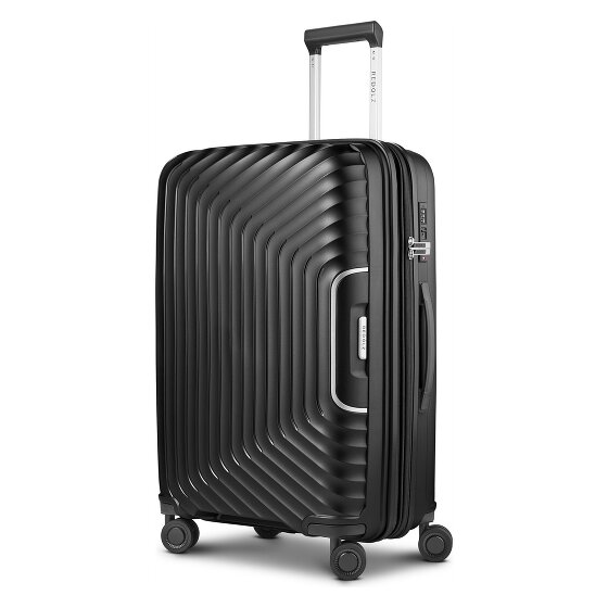 Redolz Essentials 01 4 roues Valise cabine M 66 cm avec soufflet d'extension