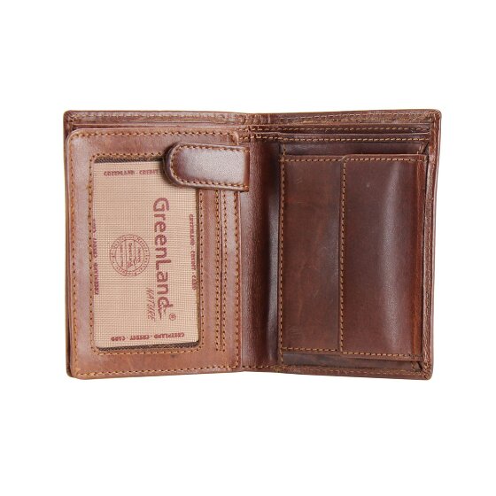 Greenland Nature Porte-monnaie Rubin en cuir 9,5 cm