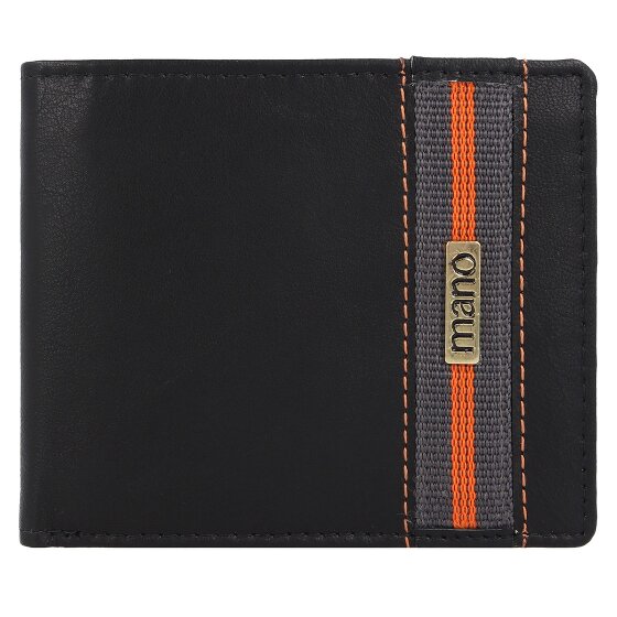 mano Don Leonardo Porte-monnaie RFID en cuir 11,5 cm