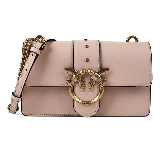 PINKO Love One Sac à bandoulière Cuir véritable 21 cm