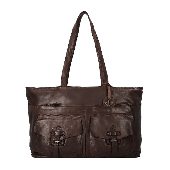 Harbour 2nd Urban Poets Jordan Sac de shopper Cuir véritable 49 cm