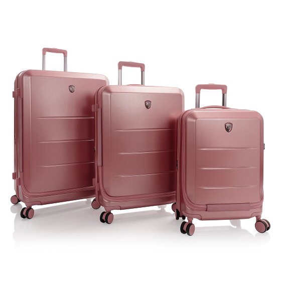 Heys EZ Fashion 4 roulettes Set de valises 3 pièces avec soufflet d'extension