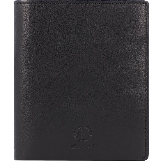 Strellson Blackwall BillFold V8 Porte-monnaie en cuir RFID 10 cm