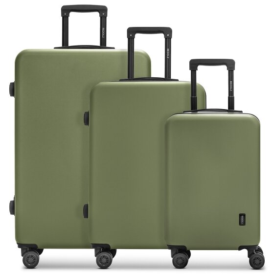 Redolz Essentials 09 3-SET 4 roues Set de valises 3 pièces