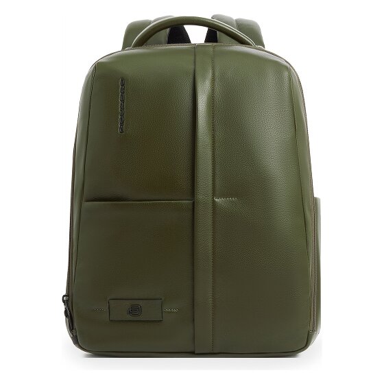 Piquadro Russell Sac à dos professionnel Protection RFID Cuir 42 cm Compartiment pour ordinateur portable