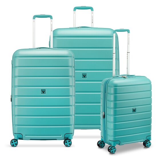 Roncato Relife 4 roues Set de valises 3 pièces avec soufflet d'extension