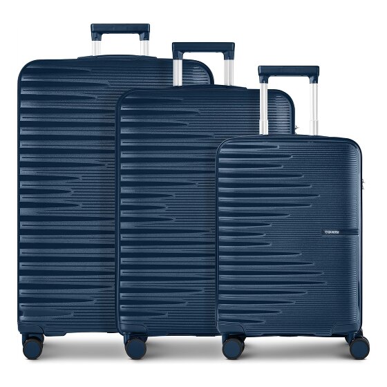 Travelite Pacific 4 roues Set de valises 3 pièces