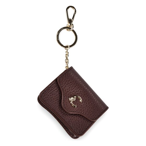 Coccinelle C-Me : porte-clés en cuir, 8,5 cm