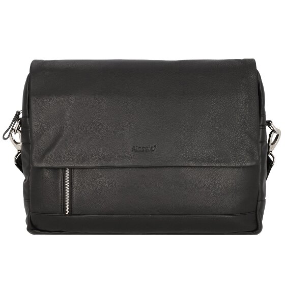 Alassio Oro Messenger en cuir 38 cm compartiment pour ordinateur portable