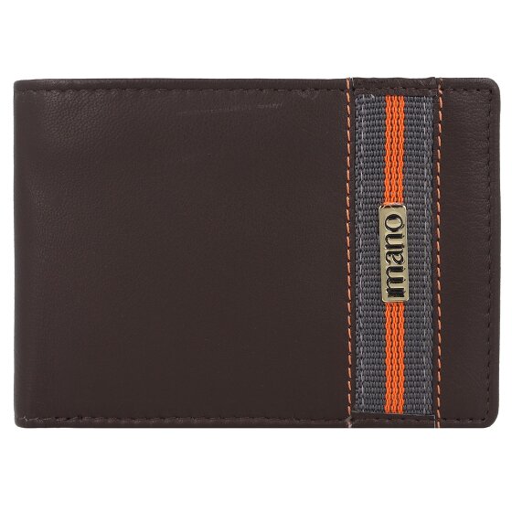 mano Don Leonardo Porte-monnaie RFID cuir 12 cm