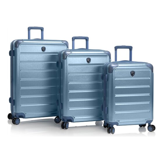 Heys Alumix 4 roulettes Set de valises 3 pièces avec soufflet d'extension