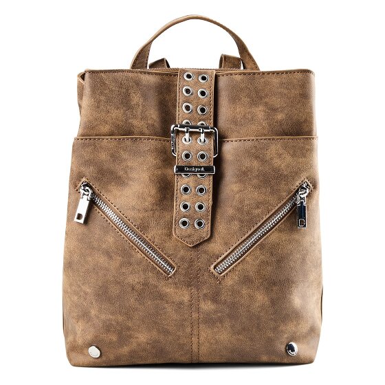 Desigual Valentine Camel Sac à dos de ville 30 cm