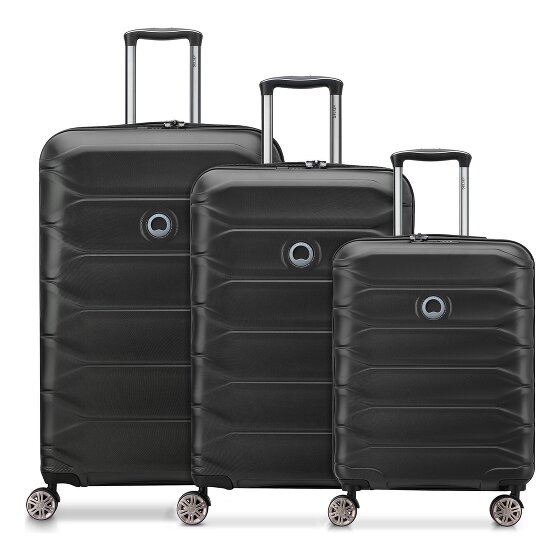 Delsey Paris Meteor 4 roues Set de valises 3 pièces avec soufflet d'extension
