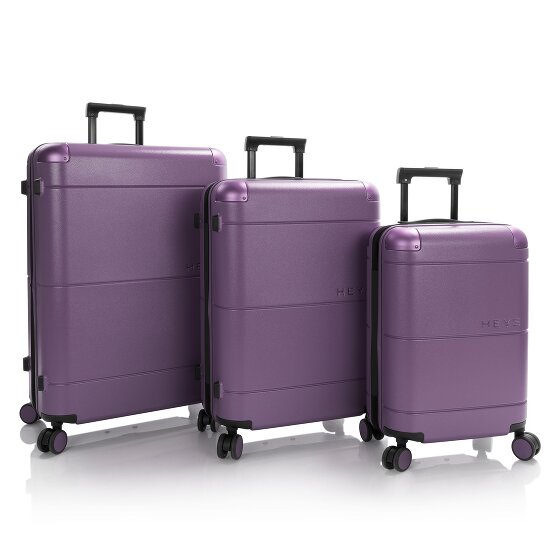 Heys Zen 4 roulettes Set de valises 3 pièces avec soufflet d'extension
