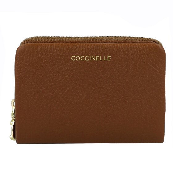 Coccinelle C-Me Softy Porte-monnaie Cuir véritable 12 cm