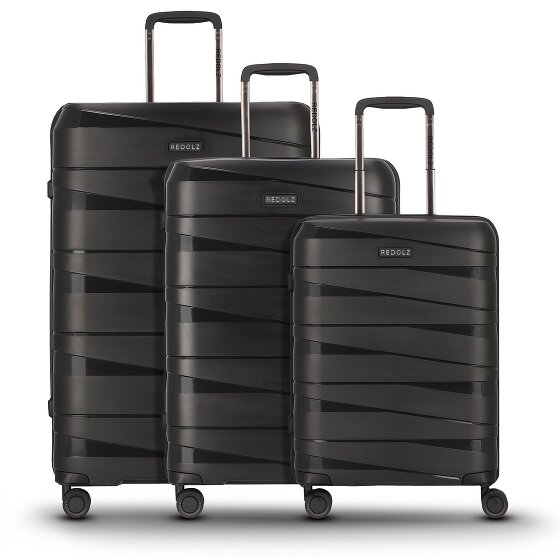 Redolz Essentials 10 3-SET 4 roues Set de valises 3 pièces