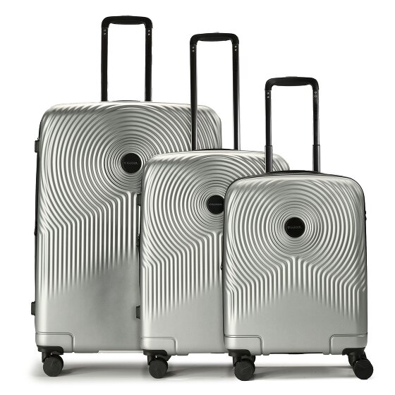 Gabol Radar 4 roulettes Set de valises 3 pièces avec soufflet d'extension