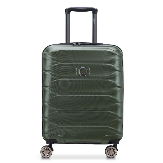 Delsey Paris Meteor 4 roulettes Trolley de cabine 55 cm avec soufflet d'extension