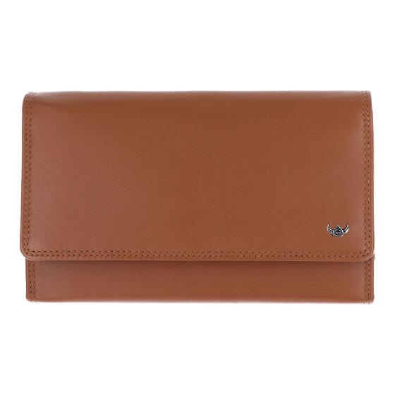 Golden Head Polo Porte-monnaie Protection RFID Cuir véritable 17 cm