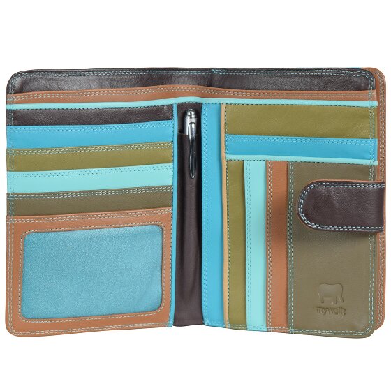 Mywalit Large Wallet Porte-monnaie en cuir 14 cm