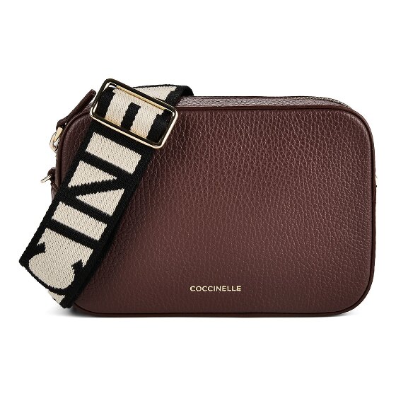 Coccinelle Tebe sac à bandoulière en cuir 18 cm