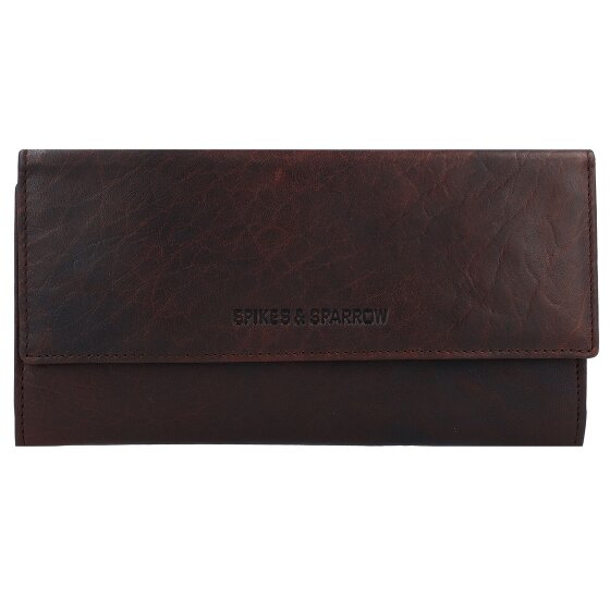 Spikes & Sparrow Porte-monnaie RFID en cuir 19 cm