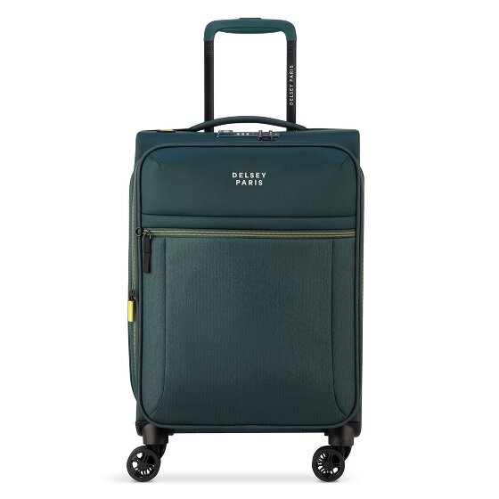 Delsey Paris Brochant 3 4 roulettes Trolley de cabine 55 cm avec soufflet d'extension