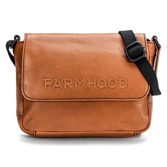 Farmhood Memphis Sac à bandoulière Cuir véritable 22 cm