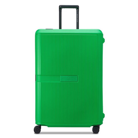 Delsey Paris x United Colors of Benetton Color Block Hardside 4-roll Trolley 76 cm