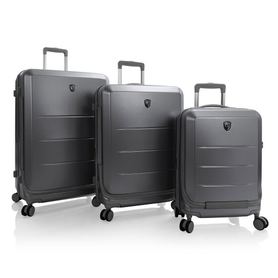 Heys EZ Fashion 4 roulettes Set de valises 3 pièces avec soufflet d'extension