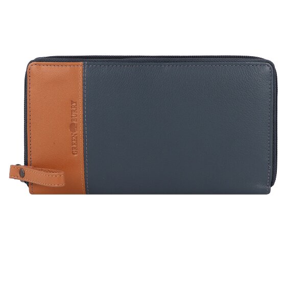 Greenburry Nappa Porte-monnaie Protection RFID Cuir 19.5 cm