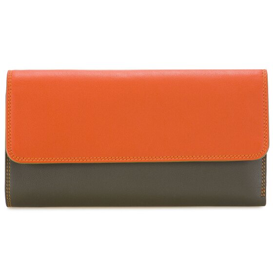 Mywalit Tri-fold Zip Wallet Porte-monnaie en cuir 17 cm