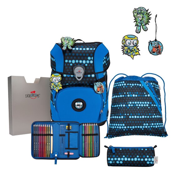 DerDieDas ErgoFlex Tiny Superflash Set de cartables 6 pièces