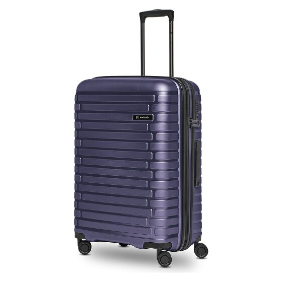Pactastic Collection 04 THE MEDIUM + 4 roues Valise cabine M 66 cm '"avec soufflet d''extension"'