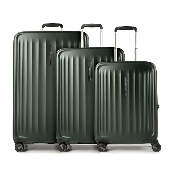 Samsonite Fyrm 4 roulettes Set de valises 3 pièces avec soufflet d'extension