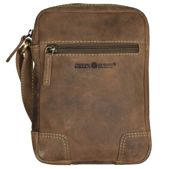 Greenburry Sac à bandoulière Vintage en cuir 18 cm