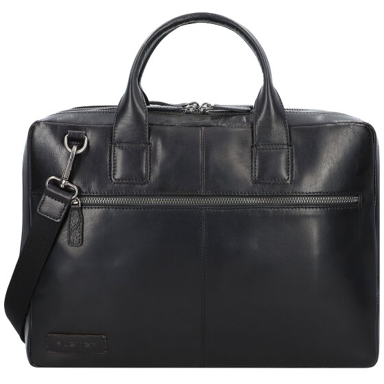 Plevier Rock Flint Porte-documents Protection RFID Cuir 41 cm Compartiment pour ordinateur portable