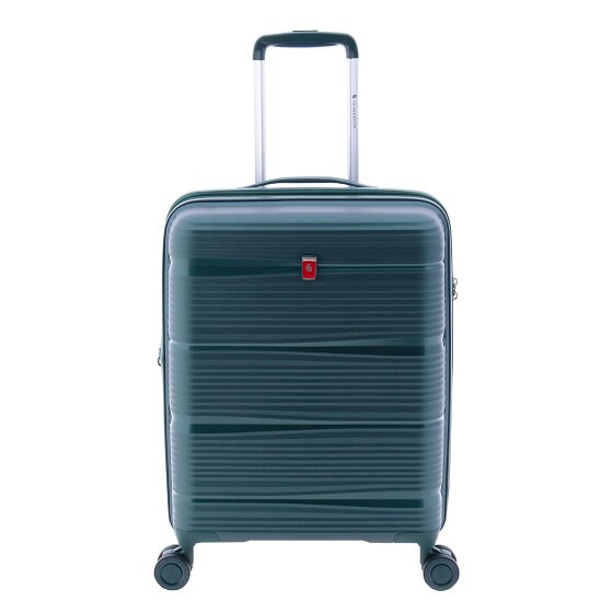 Gladiator 0800 4 roulettes Trolley de cabine 55 cm avec soufflet d'extension