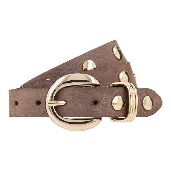 b.belt Ceinture à rivets Cuir véritable